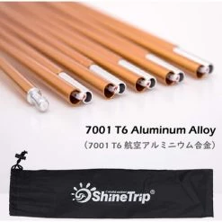 REGALI Poteau De Tente En Aluminium 2 Pièces Kit De Réparation Poteau De Support Pour La Randonnée Camping Auvent Tente 9 REGALI Poteau De Tente En Aluminium 2 Pièces Kit De Réparation Poteau De Support Pour La Randonnée Camping Auvent Tente -Tente de réception Soldes 60109579 3