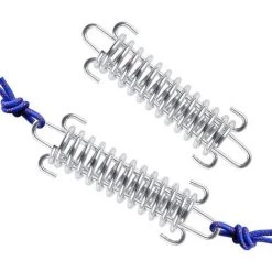 DENUOTOP 10pcs Tente Corde Résistante, Boucle De Corde Pour Tente En Acier Inoxydable Pour La Randonnée Camping Pêche Pique-Nique Voyager 11 DENUOTOP 10pcs Tente Corde Résistante, Boucle De Corde Pour Tente En Acier Inoxydable Pour La Randonnée Camping Pêche Pique-Nique Voyager -Tente de réception Soldes 60297522 5