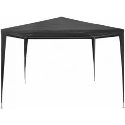 INLIFE Tente De Réception 3 X 3 M PE Anthracite 8 INLIFE Tente De Réception 3 X 3 M PE Anthracite -Tente de réception Soldes 60302710 2
