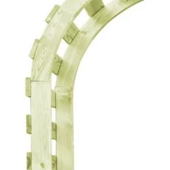 INLIFE Pergola De Jardin Avec Banc 130x60x230 Cm Pin Imprégné -Tente de réception Soldes 60302871 4