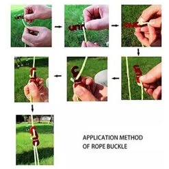 ABCRITAL Corde De Camping Robuste À 8 Boutons – Lignes De Hauban Réfléchissantes Extérieures De 3,5 Mm Avec Ajusteur De Tendeur Corde En Nylon Solide Pour Grande Tente Big Tarp Canopy Attaches Noir Lot De 6 10 ABCRITAL Corde De Camping Robuste À 8 Boutons – Lignes De Hauban Réfléchissantes Extérieures De 3,5 Mm Avec Ajusteur De Tendeur Corde En Nylon Solide Pour Grande Tente Big Tarp Canopy Attaches Noir Lot De 6 -Tente de réception Soldes 60366538 4