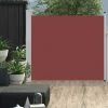 Topdeal Auvent Latéral Rétractable De Patio 100x300 Cm Marron FF48375_FR -Tente de réception Soldes 60371979 1