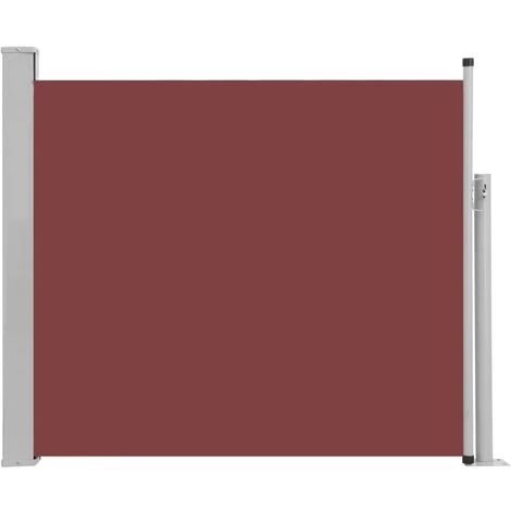 Topdeal Auvent Latéral Rétractable De Patio 100x300 Cm Marron FF48375_FR 4 Topdeal Auvent Latéral Rétractable De Patio 100x300 Cm Marron FF48375_FR – Image 2