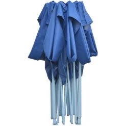 Topdeal Tente De Réception Pliable Professionnelle 3x4 M Acier Bleu FF48889_FR -Tente de réception Soldes 60372010 5