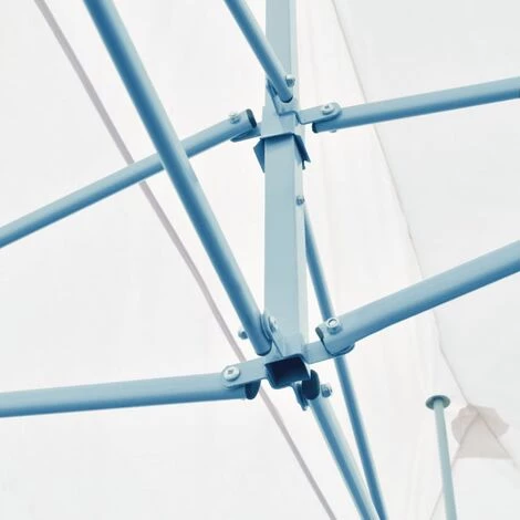 Topdeal Tente De Réception Pliable Avec Parois 3 X 6 M Acier Blanc FF48863_FR 4 Topdeal Tente De Réception Pliable Avec Parois 3 X 6 M Acier Blanc FF48863_FR - Image 2