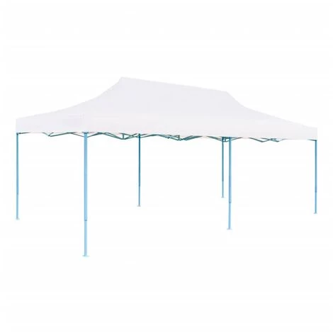 Topdeal Tente De Réception Pliable Avec Parois 3 X 6 M Acier Blanc FF48863_FR 5 Topdeal Tente De Réception Pliable Avec Parois 3 X 6 M Acier Blanc FF48863_FR - Image 3
