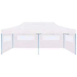 Topdeal Tente De Réception Pliable Avec Parois 3 X 6 M Acier Blanc FF48863_FR 10 Topdeal Tente De Réception Pliable Avec Parois 3 X 6 M Acier Blanc FF48863_FR -Tente de rĂ©ception Soldes 60372096 4