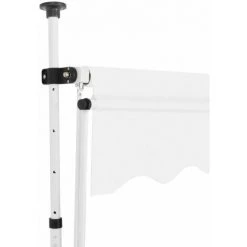 LITZEE Store Extérieur Auvent Manuel Retractable 250 Cm Creme 10 LITZEE Store Extérieur Auvent Manuel Retractable 250 Cm Creme -Tente de réception Soldes 60478764 4