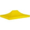 LITZEE Tente De Réception Et Barnum Toit De Tente De Reception 4,5x3 M Jaune 270 G/m² -Tente de réception Soldes 60478982 1