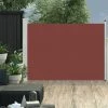 LITZEE Store Extérieur Auvent Lateral Retractable De Patio 100x500 Cm Marron 1 LITZEE Store Extérieur Auvent Lateral Retractable De Patio 100x500 Cm Marron -Tente de réception Soldes 60480364 1