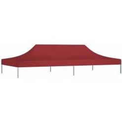 LITZEE Tente De Réception Et Barnum Toit De Tente De Reception 6x3 M Bordeaux 270 G/m² 9 LITZEE Tente De Réception Et Barnum Toit De Tente De Reception 6x3 M Bordeaux 270 G/m² -Tente de réception Soldes 60482143 3