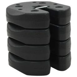 FIMEI Poids Pour Belvédère 4 Pcs Noir 220 X 30 Mm Béton 11 FIMEI Poids Pour Belvédère 4 Pcs Noir 220 X 30 Mm Béton -Tente de réception Soldes 60589131 5