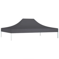 FIMEI Toit De Tente De Réception 4x3 M Anthracite 270 G/m² -Tente de réception Soldes 60589240 2