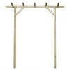 FIMEI Pergola De Jardin 200 X 40 X 205 Cm Bois -Tente de réception Soldes 60589372 1