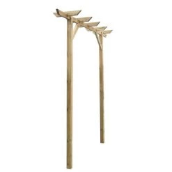 FIMEI Pergola De Jardin 200 X 40 X 205 Cm Bois 7 FIMEI Pergola De Jardin 200 X 40 X 205 Cm Bois -Tente de réception Soldes 60589372 2