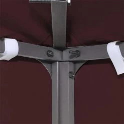 FIMEI Toile Supérieure Double De Belvédère 310 G/m² 4x3 M Bordeaux -Tente de réception Soldes 60589430 3