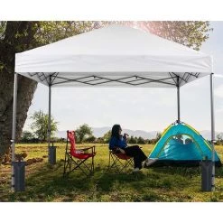 BAICCCF Lot De 4 Accessoire Pour Tente Et Tonnellesacs Sacs De Sable Pour Tente D'auvent Noir- 11 BAICCCF Lot De 4 Accessoire Pour Tente Et Tonnellesacs Sacs De Sable Pour Tente D'auvent Noir- -Tente de réception Soldes 60741019 5