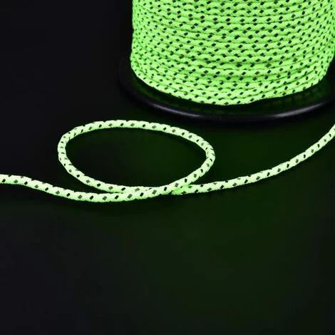 Tente Corde Réfléchissant - Tente Guide Corde,Cord Paracord De Camping Avec Matériau PP Pour Tente Camping Randonnée Randonnée - Vert - DKSFJKL 7 Tente Corde Réfléchissant - Tente Guide Corde,Cord Paracord De Camping Avec Matériau PP Pour Tente Camping Randonnée Randonnée - Vert - DKSFJKL – Image 5