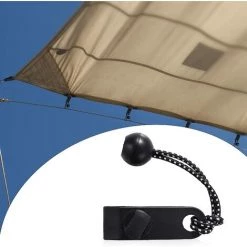 Pince Bâche - Clips De Tente, Clips De Bâche Résistants, Tarp Clip Auvents, Clips De Tente De Bouche De Crocodile Pour Tentes, BâChes, Auvents, Caravanes - 20PCS Noir - DKSFJKL -Tente de réception Soldes 60885440 4