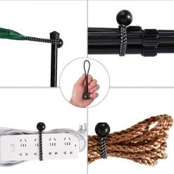 Pince Bâche - Clips De Tente, Clips De Bâche Résistants, Tarp Clip Auvents, Clips De Tente De Bouche De Crocodile Pour Tentes, BâChes, Auvents, Caravanes - 20PCS Noir - DKSFJKL -Tente de réception Soldes 60885440 5