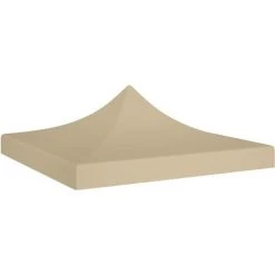 FIMEI Toit De Tente De Réception 2x2 M Beige 270 G/m²