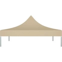 FIMEI Toit De Tente De Réception 2x2 M Beige 270 G/m² -Tente de réception Soldes 60966061 3