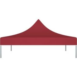 FIMEI Toit De Tente De Réception 3x3 M Bordeaux 270 G/m² -Tente de réception Soldes 60966175 3