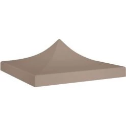 FIMEI Toit De Tente De Réception 2x2 M Taupe 270 G/m²