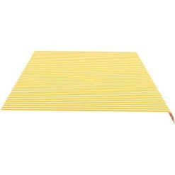 FIMEI Tissu De Remplacement Pour Auvent Jaune Et Blanc 6x3,5 M -Tente de réception Soldes 60972324 4