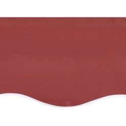 FIMEI Tissu De Remplacement Pour Auvent Bordeaux Rouge 5x3 M -Tente de réception Soldes 60973797 5