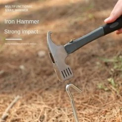 QERSTA Marteau De Camping Léger Multifonctionnel, équipement D'extérieur -Tente de réception Soldes 61062565 3