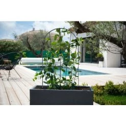 Louis Moulin Treillis à Piquer Soleil Anthracite - 48x102 Cm - Acier époxy -Tente de réception Soldes 61063712 4