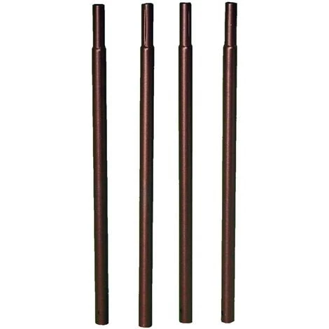 Louis Moulin Pack 4 Tubes ROND20 à Enfoncer Fer Vieilli - 45 Cm - Acier époxy 3 Louis Moulin Pack 4 Tubes ROND20 à Enfoncer Fer Vieilli - 45 Cm - Acier époxy