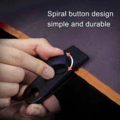 EINEMGELD 12Pcs Pince à Pince Pour Bâche, Ensemble De Pinces à Bâche Résistantes Pince Pour Auvent Instantané Pour Tentes Tarp Caravan Garden Shade Housse De, Noir (12) -Tente de réception Soldes 61083978 4