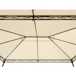 INTENT24.FR Toit De Rechange Pour Tonnelle De Jardin INTENT24 Paradise Classic, 3x4 M, Couleur Champagne - Champagne 7 INTENT24.FR Toit De Rechange Pour Tonnelle De Jardin INTENT24 Paradise Classic, 3x4 M, Couleur Champagne - Champagne -Tente de réception Soldes 61223785 2