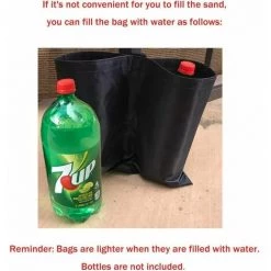 JOORRT Sac De Lestage Robuste De Qualité Industrielle Avec Coutures Doubles Pour Auvent De Tente Dépliable Noir -Tente de réception Soldes 61236219 4