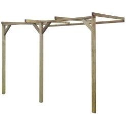 SUPERMARKET Pergola à Appentis Bois 2 X 3 X 2,2 M