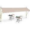 Relaxdays Auvent Pour Balcon, Hauteur Réglable, Sans Percer, Anti-UV, 400 X 120 Cm, Sable 2 Relaxdays Auvent Pour Balcon, Hauteur Réglable, Sans Percer, Anti-UV, 400 X 120 Cm, Sable -Tente de réception Soldes 61314241 1