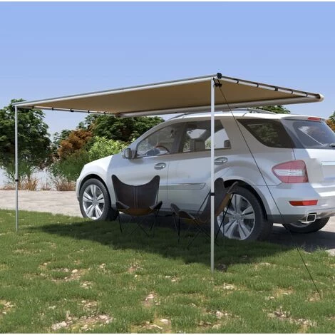 FIMEI Auvent De Camping-car Et Caravane 3,6x2x2,15 M Beige 3 FIMEI Auvent De Camping-car Et Caravane 3,6x2x2,15 M Beige