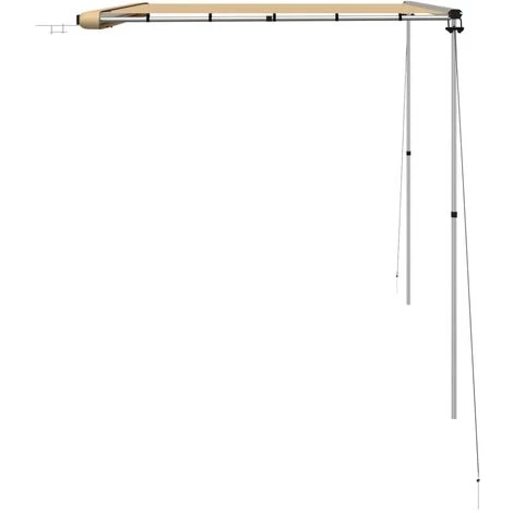 FIMEI Auvent De Camping-car Et Caravane 3,6x2x2,15 M Beige 7 FIMEI Auvent De Camping-car Et Caravane 3,6x2x2,15 M Beige – Image 5