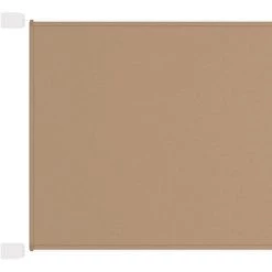 FIMEI Auvent Vertical Taupe 140x360 Cm Tissu Oxford