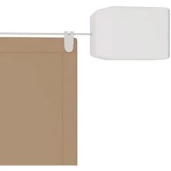 FIMEI Auvent Vertical Taupe 140x360 Cm Tissu Oxford -Tente de réception Soldes 61382593 3