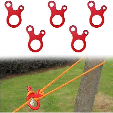 REGALI 12 Pièces Tendeurs De Corde, 3 Trous En Alliage D'Aluminium Guyline Tendeur De Ligne De Tente Tendeur De Corde De Tente Tendeur De Corde à Trois Trous Tendeur De Cordon Pour Tente En Plein Air Randonnée Camping Pique-Nique 6 REGALI 12 Pièces Tendeurs De Corde, 3 Trous En Alliage D'Aluminium Guyline Tendeur De Ligne De Tente Tendeur De Corde De Tente Tendeur De Corde à Trois Trous Tendeur De Cordon Pour Tente En Plein Air Randonnée Camping Pique-Nique - Image 4