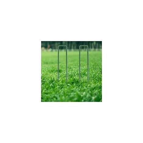 BENOBBY KIDS 15 Cm 50 Pièces Paillage Pour Plante Piquets De Jardin Piquets De Sol Agrafes épingles Ancres De Jardinage Pointes En Forme De U Paysage Sécurisation épingle à Ongles Pelouse Tissu Filet Tapis 4 BENOBBY KIDS 15 Cm 50 Pièces Paillage Pour Plante Piquets De Jardin Piquets De Sol Agrafes épingles Ancres De Jardinage Pointes En Forme De U Paysage Sécurisation épingle à Ongles Pelouse Tissu Filet Tapis – Image 2