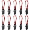DENUOTOP Tente De Réception Et Barnum Clip De Fixation Coupe-vent Pour Tente De Camping, Pince Crocodile + Crochet De Levage, 10 Pieces 2 DENUOTOP Tente De Réception Et Barnum Clip De Fixation Coupe-vent Pour Tente De Camping, Pince Crocodile + Crochet De Levage, 10 Pieces -Tente de réception Soldes 63472951 1