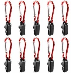 DENUOTOP Tente De Réception Et Barnum Clip De Fixation Coupe-vent Pour Tente De Camping, Pince Crocodile + Crochet De Levage, 10 Pieces 9 DENUOTOP Tente De Réception Et Barnum Clip De Fixation Coupe-vent Pour Tente De Camping, Pince Crocodile + Crochet De Levage, 10 Pieces -Tente de réception Soldes 63472951 3