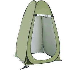 CLEGGFR Tente De Douche Pop Up Toilette Cabinet De Changement Camping Portable Tente De Toilettes, Abri De Pêche, Abri De Jardin, Abri De Camping Abri De Plein Air Vestiaire Extérieure Intérieure,LO-Ron