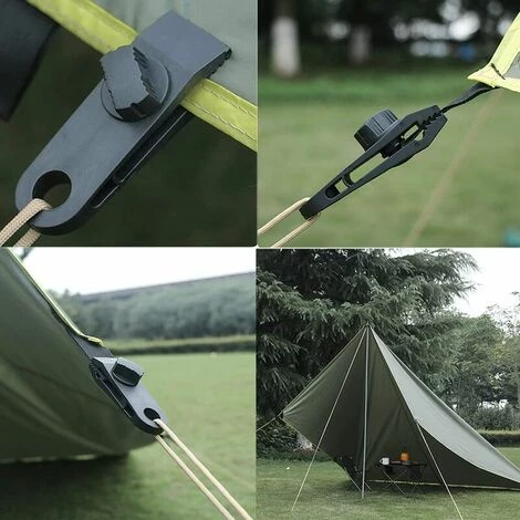 Yoouyida 10 Sets Pince Pour Bache, Attache Bache, Pinces De Tente, Tendeur Bache Piscine, Tente Pince, Tendeur Bache Parfait Pour Tendre Une Bâche, Tentes, Auvents, Bannières 5 Yoouyida 10 Sets Pince Pour Bache, Attache Bache, Pinces De Tente, Tendeur Bache Piscine, Tente Pince, Tendeur Bache Parfait Pour Tendre Une Bâche, Tentes, Auvents, Bannières - Image 3