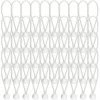 CHANCEY 50 Pcs Tendeur à Boule Élastique, Tendeur De Bâche Pour Pavillon, Camping, Tente Cordons, Rideaux Harnais D’Extension, 9cm -Tente de réception Soldes 63636162 1