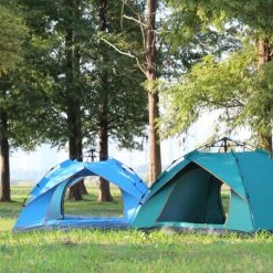 FANTABLAU 3-4 Personnes Anti-UV PopUp Tente Imperméable Extérieur Famille Camping Randonnée Pêche (Bleu Ciel, 3-4 Personnes 200x210x135cm) 8 FANTABLAU 3-4 Personnes Anti-UV PopUp Tente Imperméable Extérieur Famille Camping Randonnée Pêche (Bleu Ciel, 3-4 Personnes 200x210x135cm) -Tente de réception Soldes 63646486 2